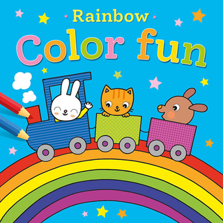 Deltas Boeken, Kleurboeken - Rainbow Color Fun (2+ jr.)