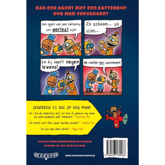 Boeken, Leesboeken - Dog Man 9: Misdaad en blaf, 7+
