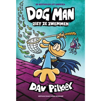 Boeken, Leesboeken - Dog Man 8: Dog Man ziet ze zwemmen. 7+