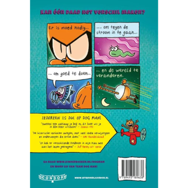 Boeken, Leesboeken - Dog Man 8: Dog Man ziet ze zwemmen. 7+