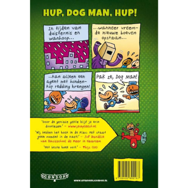 Boeken, Leesboeken - Dog Man 2: Dog Man gaat los. 7+