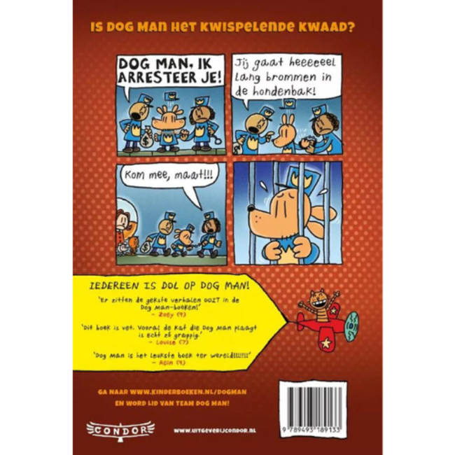 Boeken, Leesboeken - Dog Man 6:  De woef van de wildernis, 7+