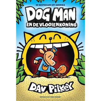 Boeken, Leesboeken - Dog Man 5: Dog Man en de vlooienkoning, 7+