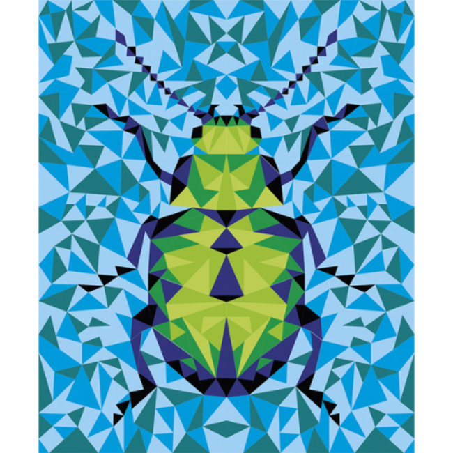 Janod Knutselen, Knutselpakketten - Mysterix Verven op nummer Insecten, 7+