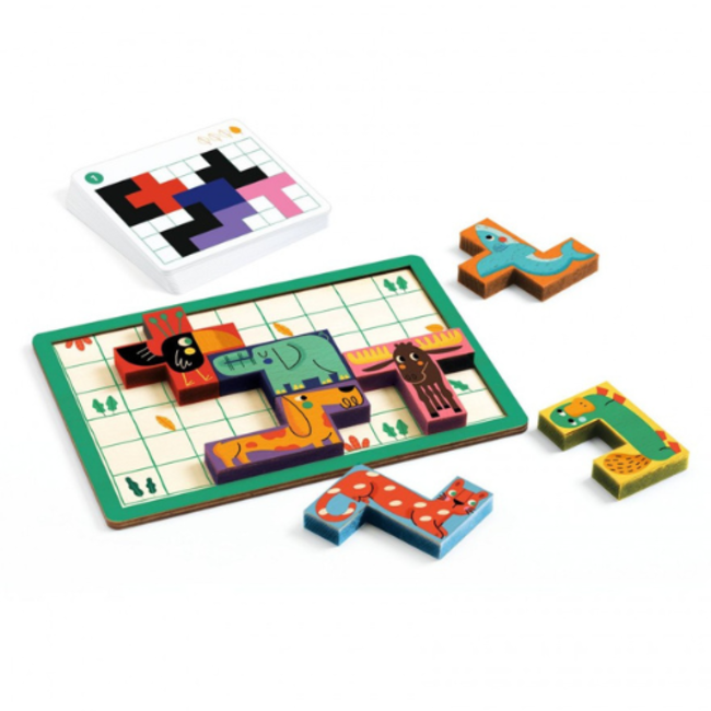 Djeco Educatieve spellen - Logicaspel Pentanimo, 5+