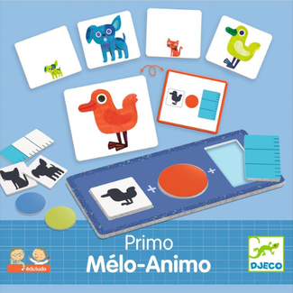 Djeco Educatieve Spellen - Eduludo Associatiespel Melo-Animo, 3+