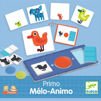 Djeco (UA) Educatieve spellen - Eduludo Associatiespel Melo-Animo, 3+