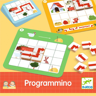 Djeco Educatieve spellen - Oriëntatie spel Programmino, 4+