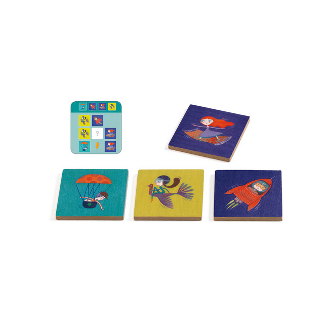 Djeco Educatieve spellen - Logicaspel Sky run, 6+