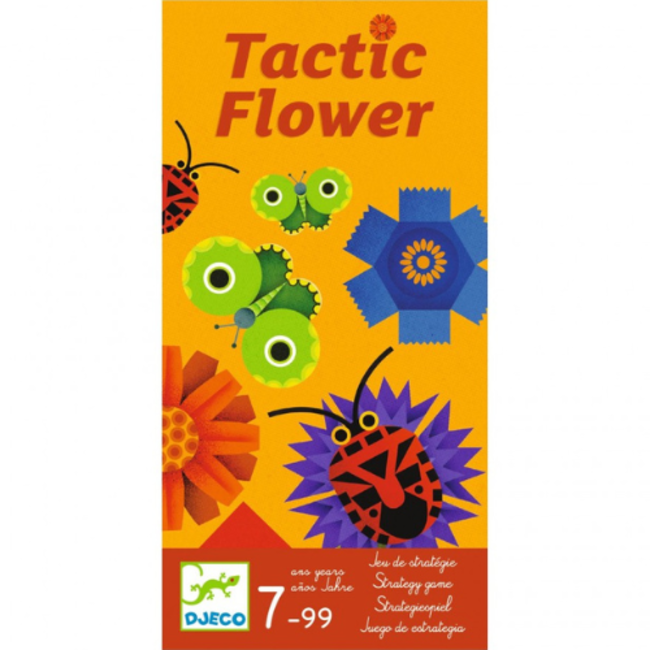 Djeco Spellen, Kinderspellen - Strategie- en geheugenspel Tactic Flower, 7+