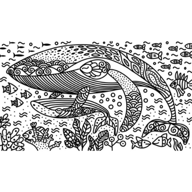 Janod Knutselen, Knutselpakketten - Magisch Schilderij Oceaan, 7+