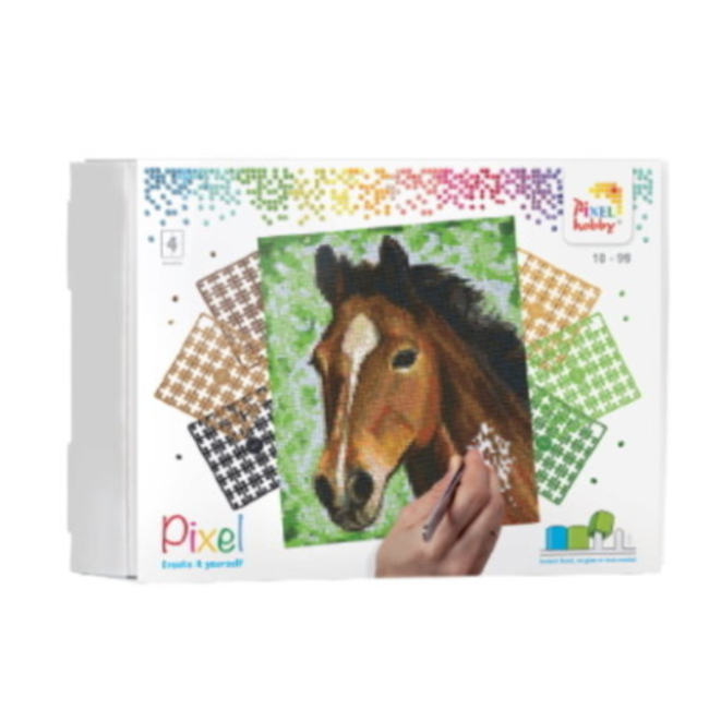 kit 4 baseplates ± 100 pixelsquares - Horse