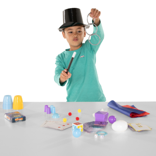 Experimenteren en ontdekken - Luxe goocheldoos met hoed, 8+