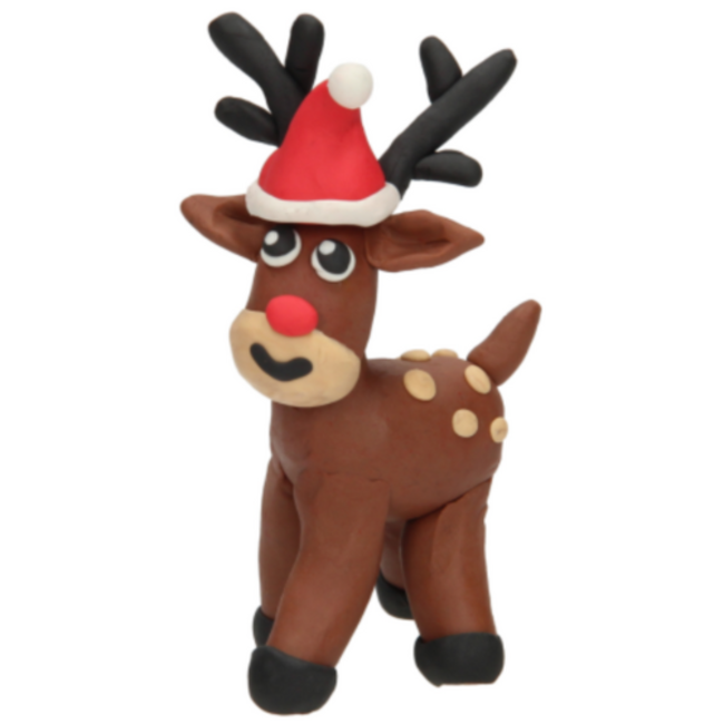 Knutselen, Klei - Maak je eigen kleifiguur, kerst, assorti