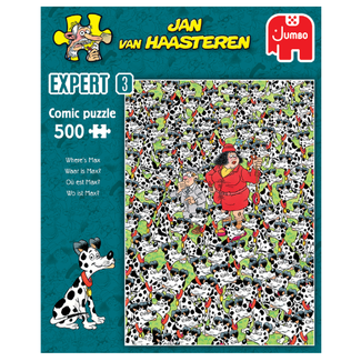 Jumbo Puzzels, Legpuzzels -  Jan van Haasteren Expert Waar is max?, 500 stukjes