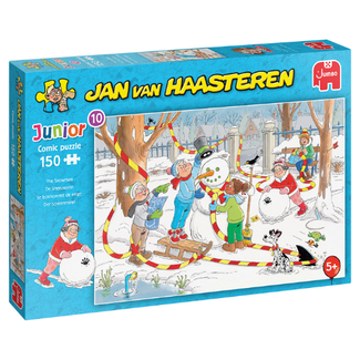 Jumbo Puzzels, Legpuzzels -  Jan van Haasteren Junior De sneeuwpop, 150 stukjes, 5+