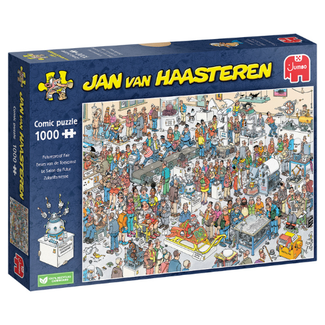 Jumbo Puzzels, Legpuzzels -  Jan van Haasteren Beurs van de toekomst, 1000 stukjes (NK legpuzzelen 2022)