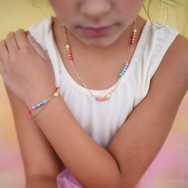 Great Pretenders Kindersieraden - Ketting Boutique Golden Rainbow