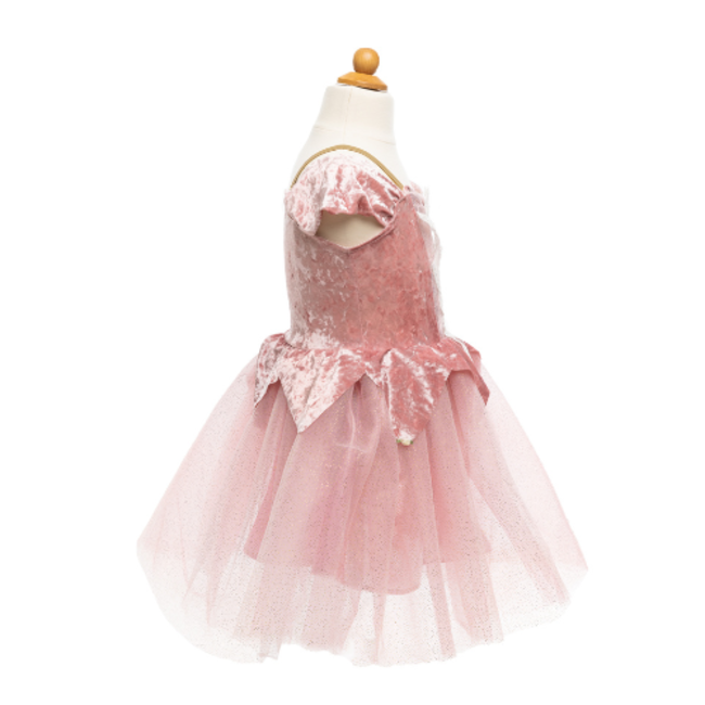 Great Pretenders Verkleedkleding - jurk Holiday Ballerina, dusty rose (5-6 jaar)