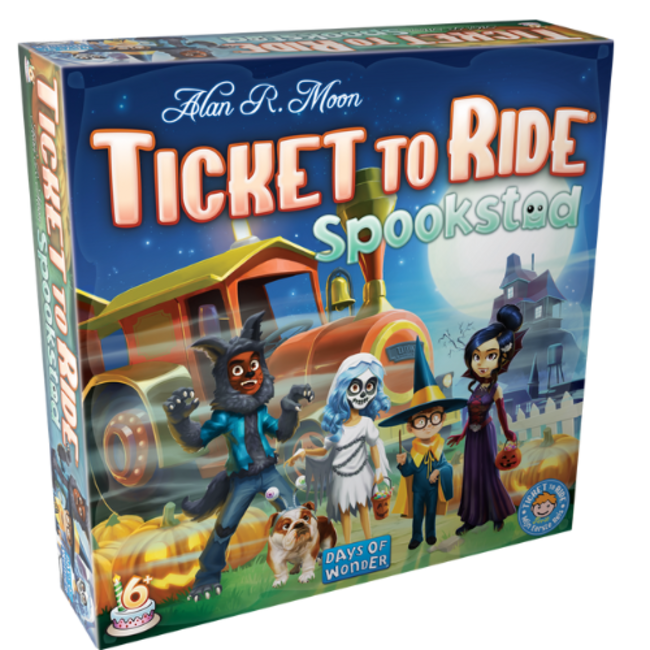 Spellen, Kinderspellen - Ticket to ride Spookstad, 6+