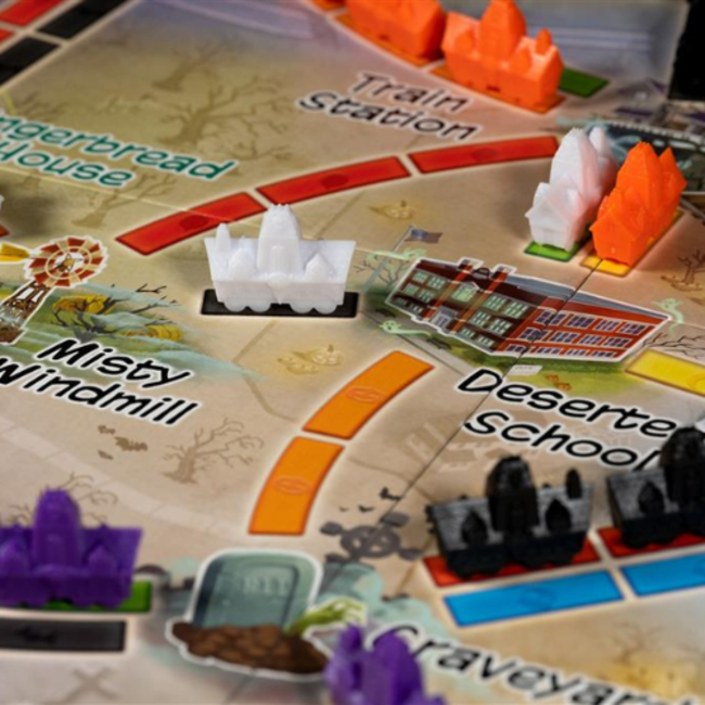Spellen, Kinderspellen - Ticket to ride Spookstad, 6+