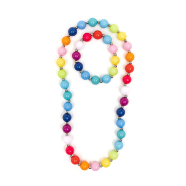 Great Pretenders Kindersieraden - sieraden set Beaded Bubblegum, armband en ketting