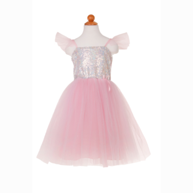 Great Pretenders Verkleedkleding - Jurk Sequins Princess (3-4 jaar)