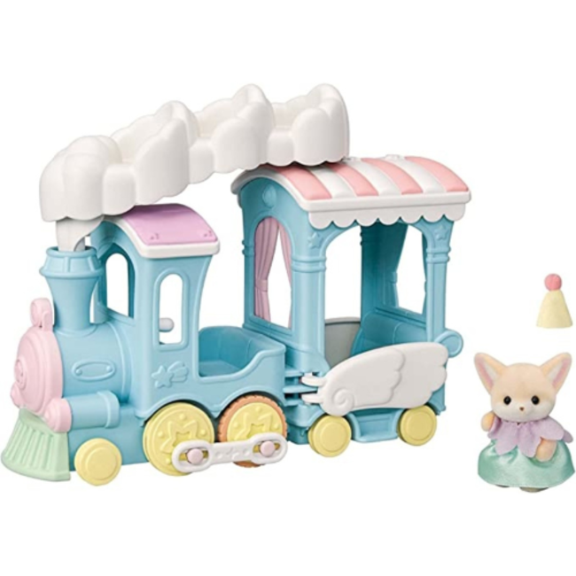 Sylvanian Families Wolken regenboog trein