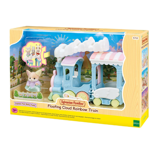 Sylvanian Families Wolken regenboog trein