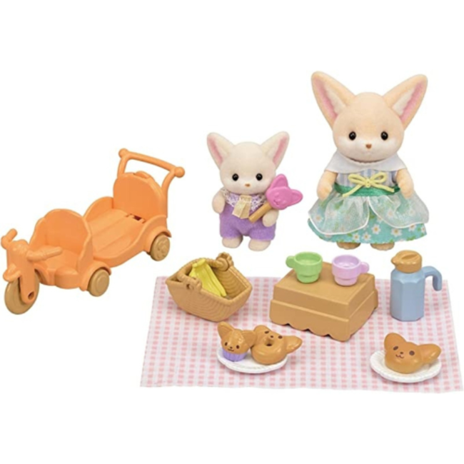 Sylvanian Families Picknick set woestijn zus & baby