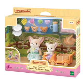 Sylvanian Families Picknick set woestijn zus & baby