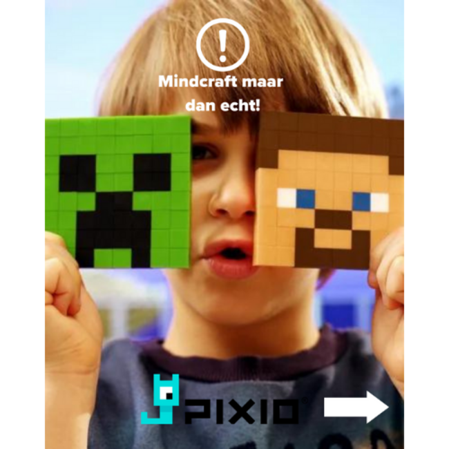 Pixio Magnetische bouwblokjes - Surprise, assorti