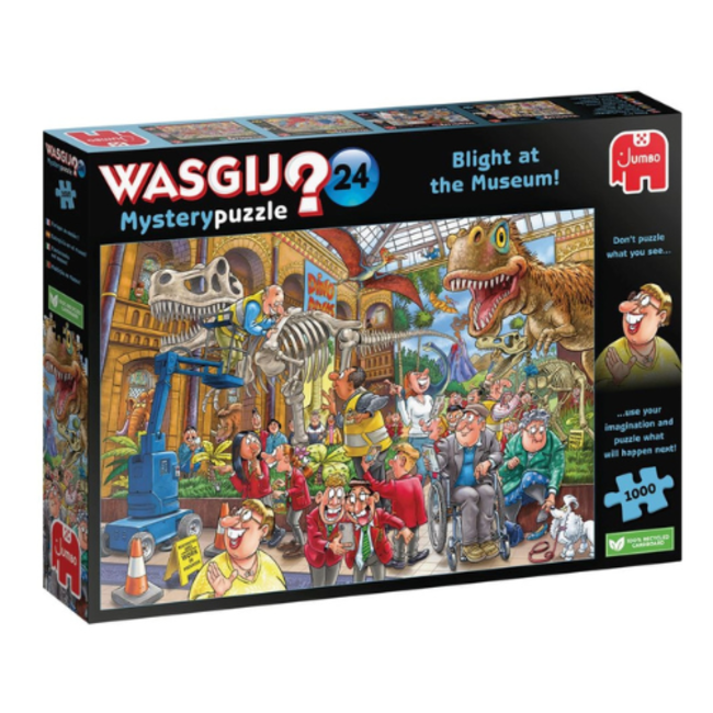 Wasgij by Jumbo Puzzels, Wasgij Mystery 24 - Paniek in het Museum (1000 stukjes)