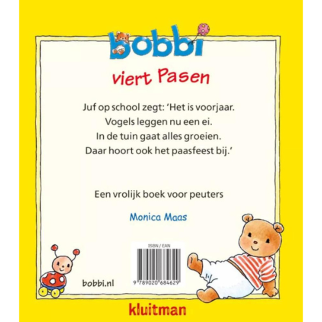 Kluitman Boeken, Voorleesboeken - Bobbi viert Pasen, 2+