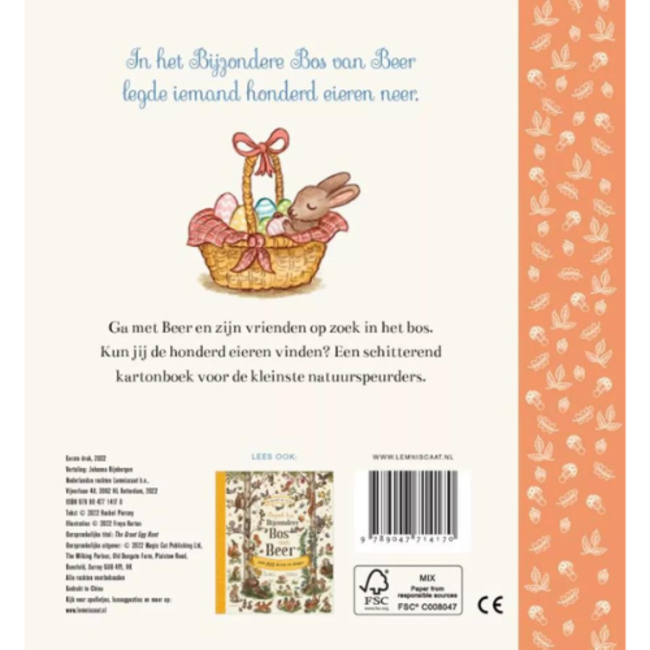 Lemniscaat Boeken, Karton boeken - Zoekboek: Eieren zoeken, 2+