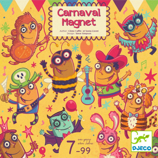 Djeco Spellen, Kinderspellen - Carnaval Magnet, 7+