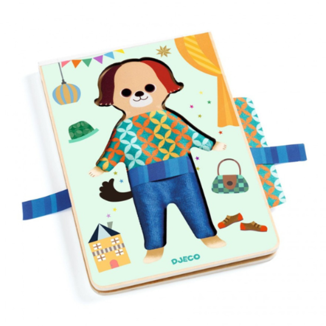 Djeco Educatieve puzzels - Aankleedpuzzel Zabimix, 3+