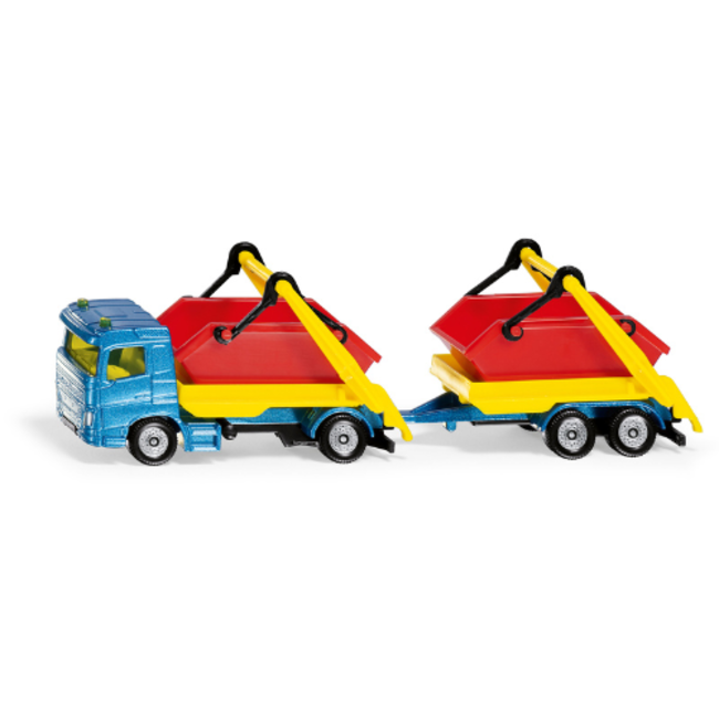 Siku Siku Vrachtwagen met container en aanhanger