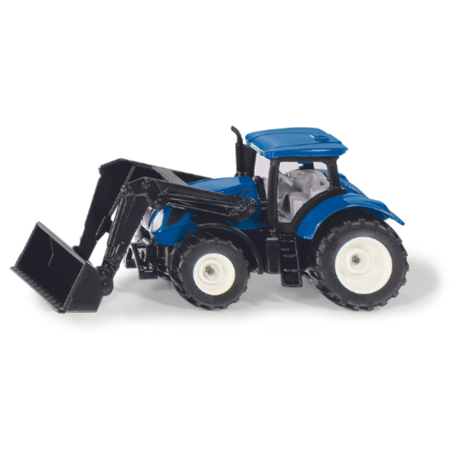 Siku Tractor New Holland met frontlader