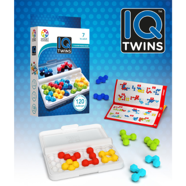 SmartGames Spellen, Braingames - IQ Twins (120 opdrachten)
