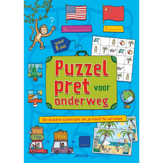 Deltas Boeken, Doeboeken - Puzzelpret voor onderweg, 8+