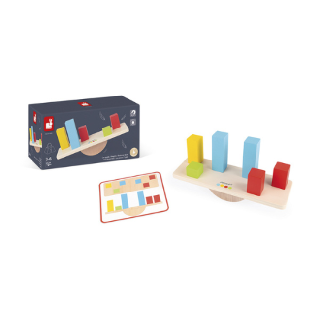 Janod Educatieve speelgoed -  Essential: Gewichten, 3-6 jr.