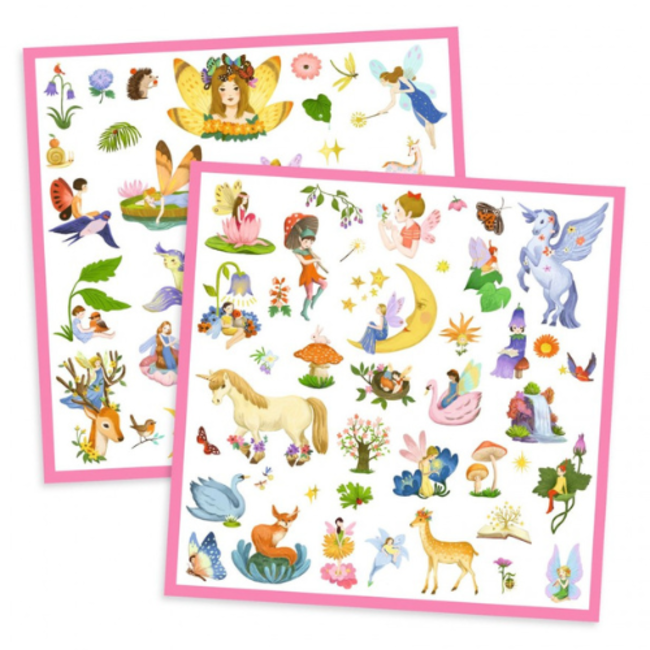 Djeco Petits Cadeaux Pour Les Adults - Fantasy Stickers