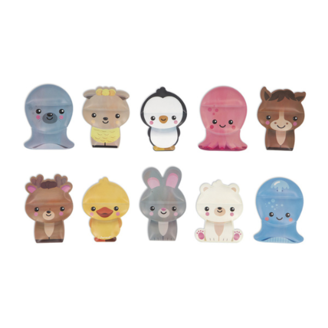 Janod Badspeelgoed - Mix en Match Dieren, 2+