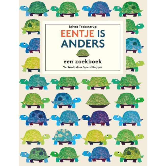 Boeken, Zoekboeken - Eentje is er anders, een zoekboek