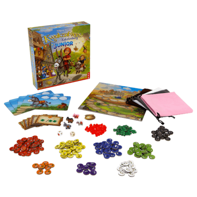 999 Games Bordspellen, De Kwakzalvers van Kakelenburg Junior (6+)