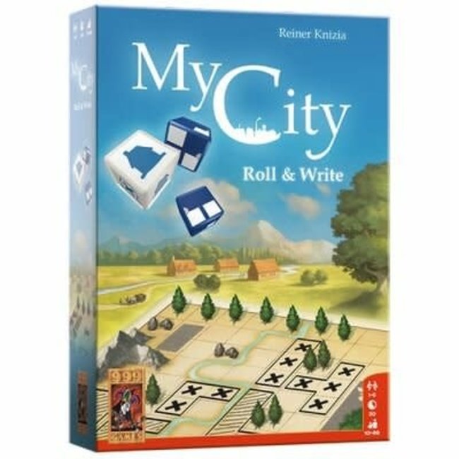 999 Games Dobbelspellen, My City Roll & Write (10+)