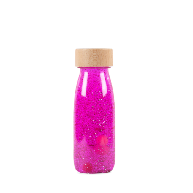 Petit Boum Sensorische fles - Sensory Bottle, Roze