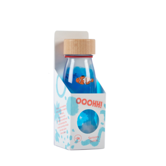 Petit Boum Sensorische fles - Sound Bottle, vissen