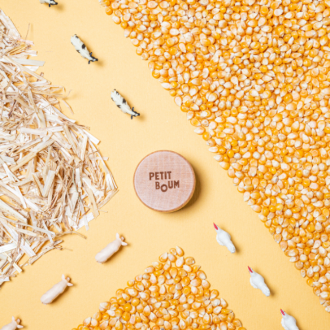 Petit Boum Sensorische fles - Spy Bottle, boerderij